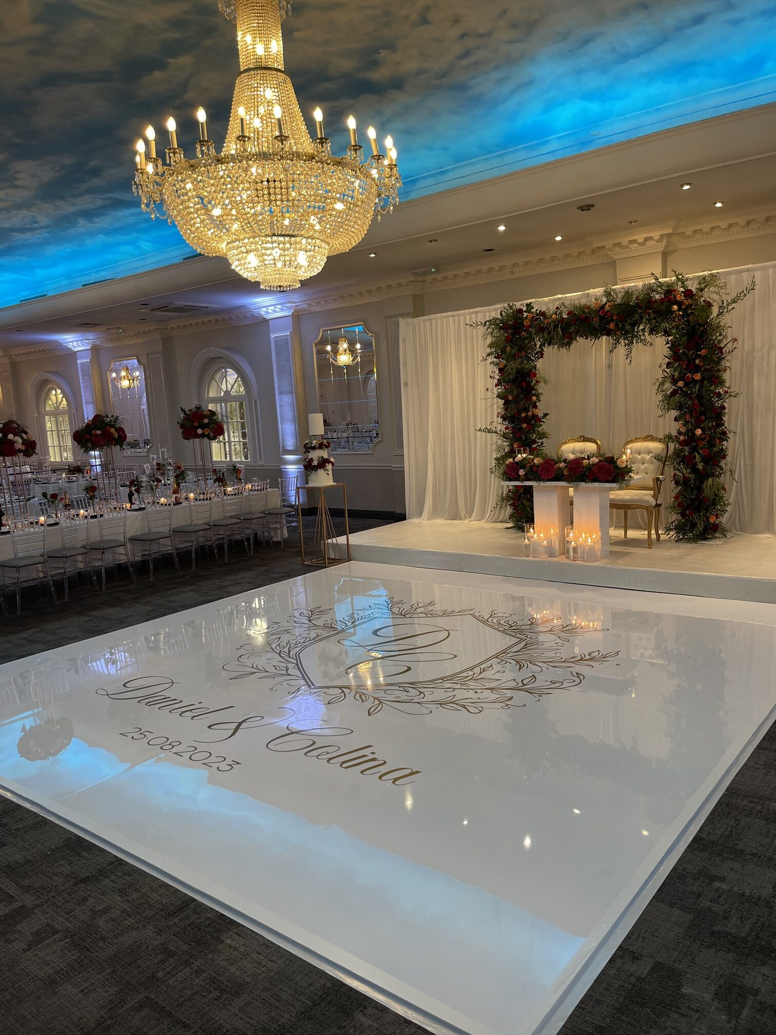 Hire dance floor UK